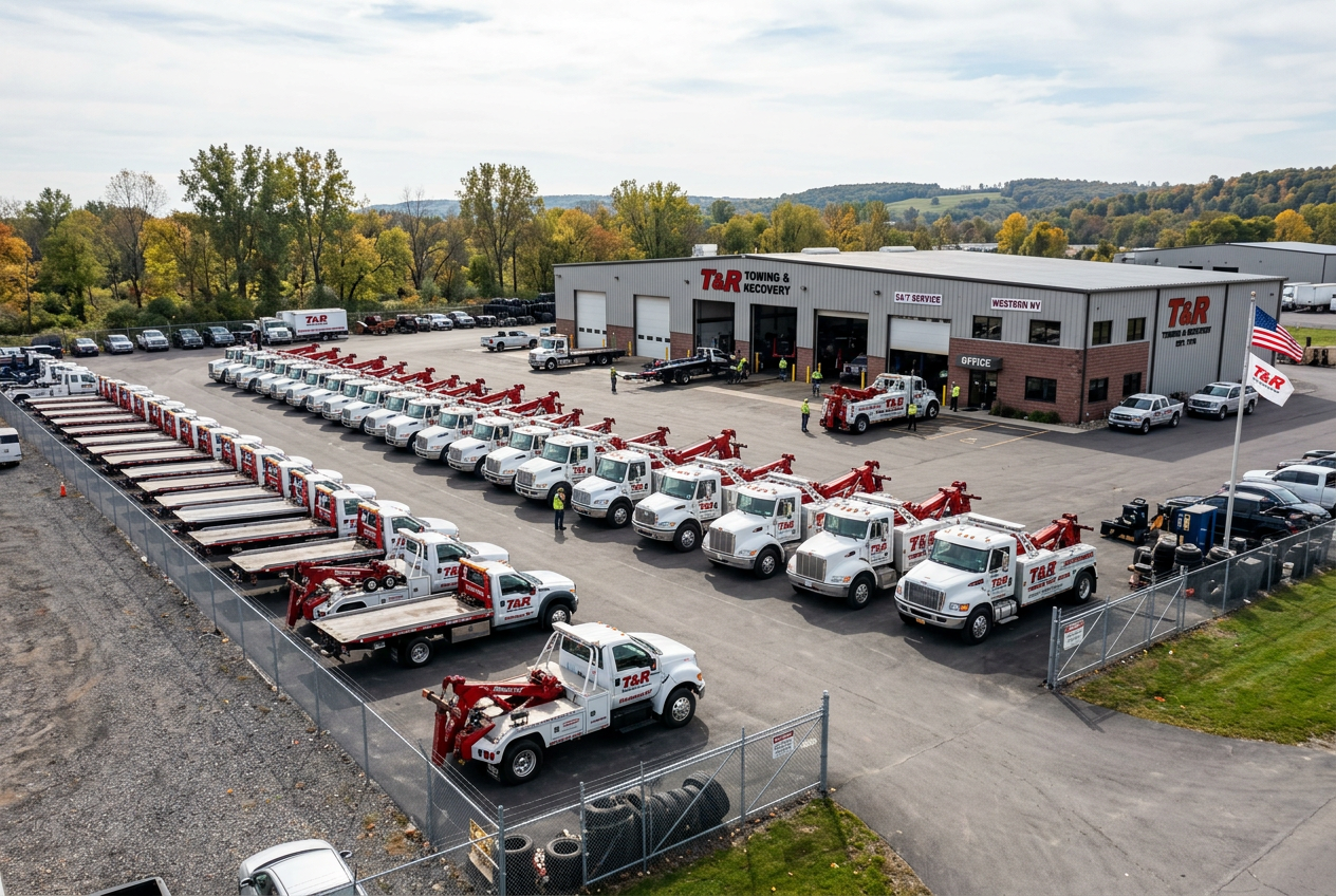 T & R Towing