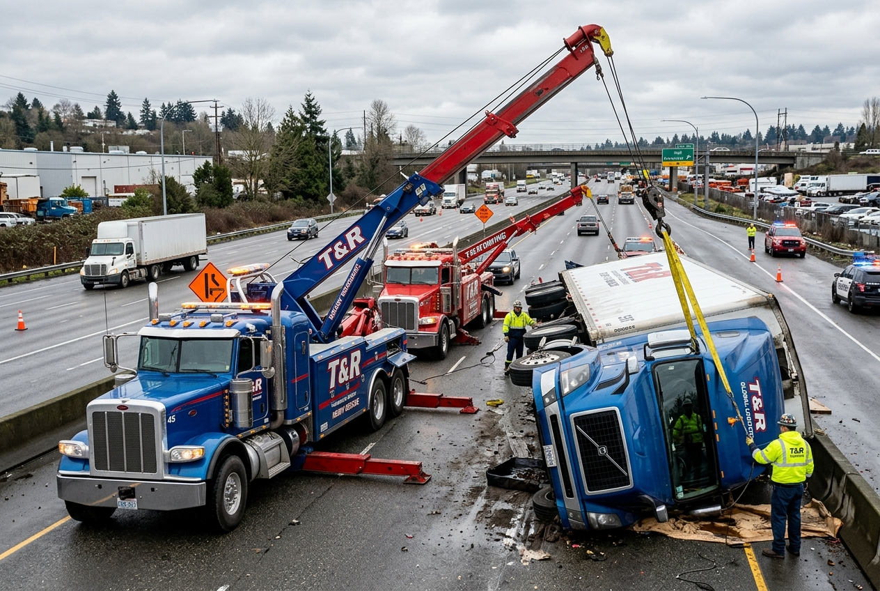 T & R Towing