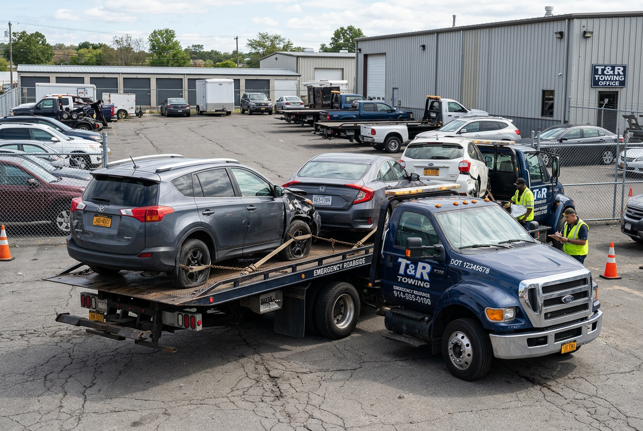 T & R Towing