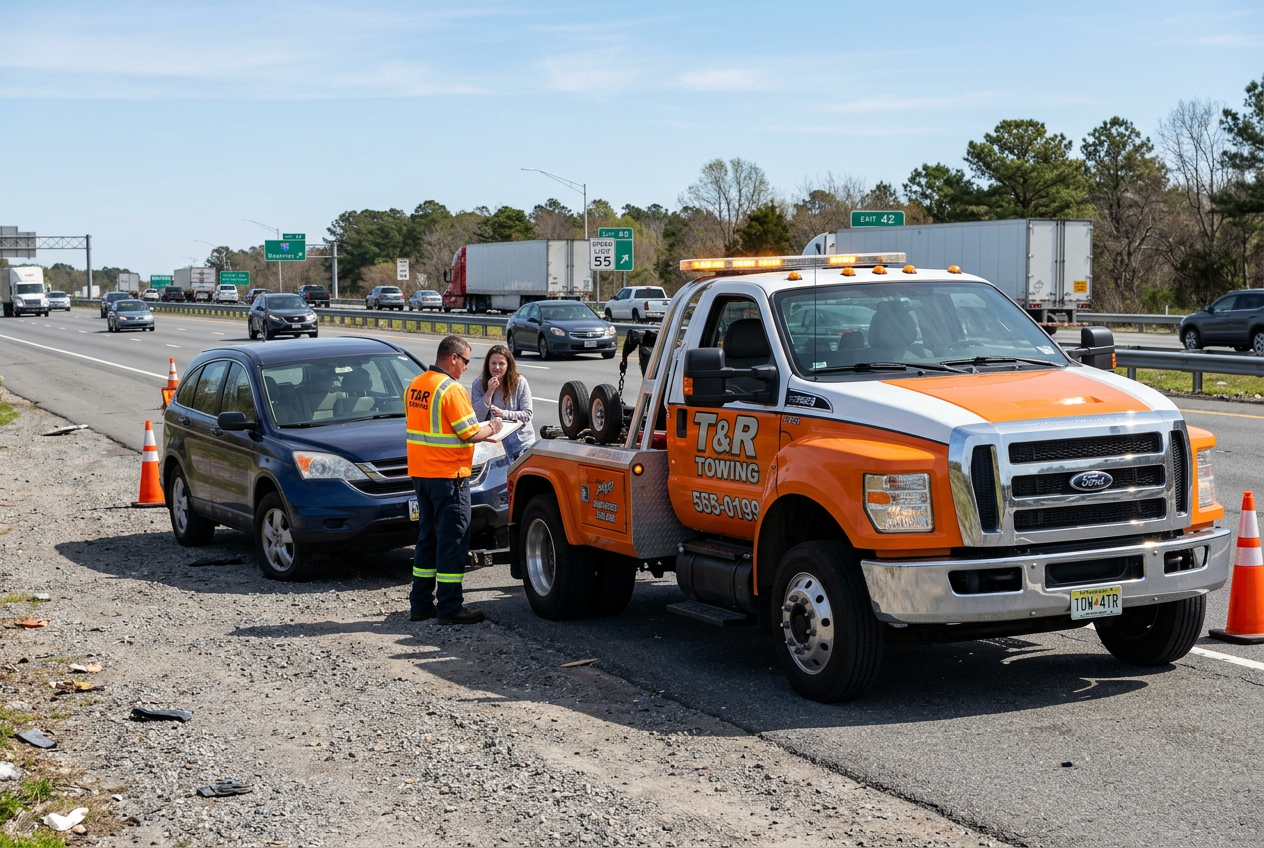 T & R Towing